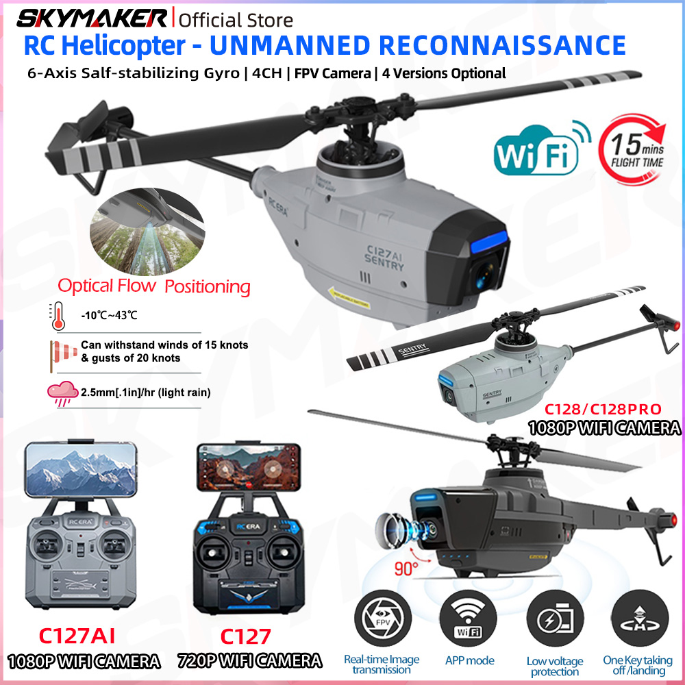 Drone Rc Bolide - Helicóptero RC ERA C127AI C127 C128