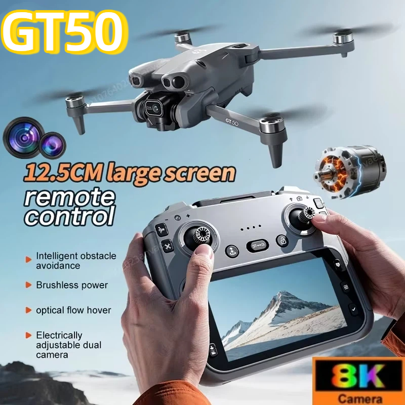 Drone Gps Rc Tt36 - Drone RC GT50 com Câmera Dupla