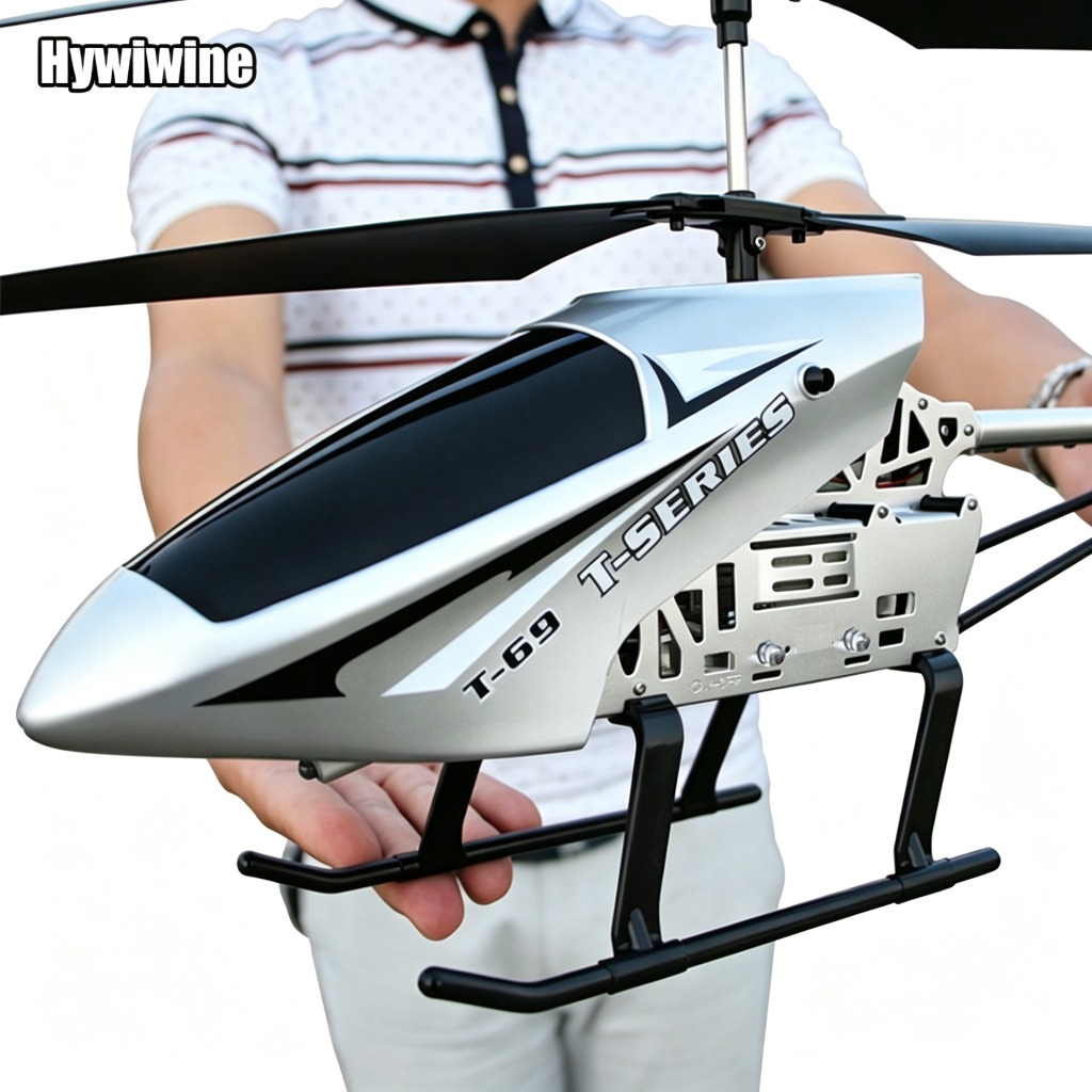 Drone Rc Bolide - Helicóptero RC Grande 3.5CH, Aeronave de