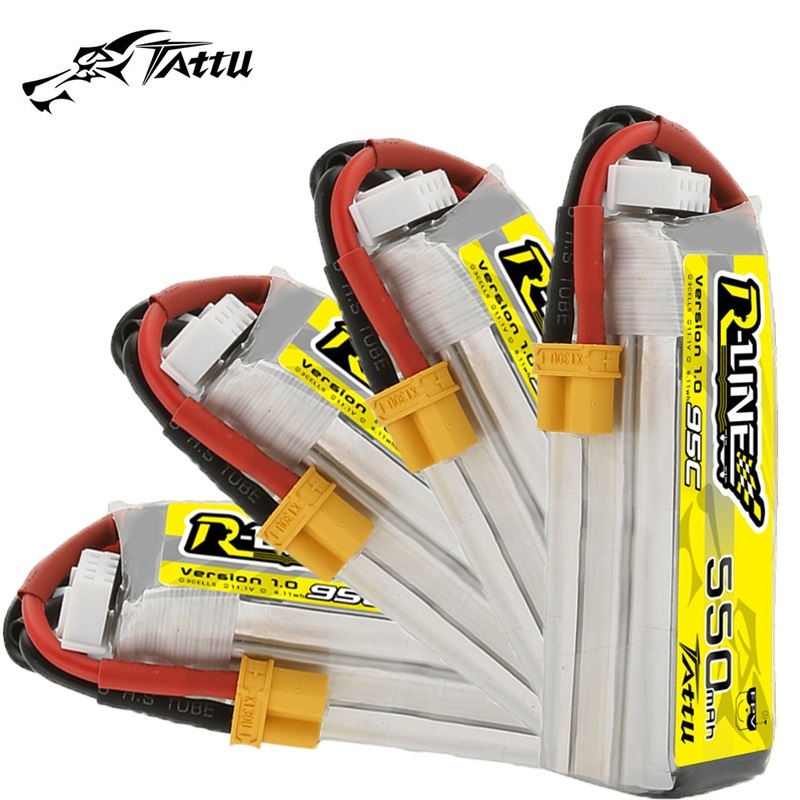 Drone Rc Race - Bateria Lipo TATTU R-LINE 1.0 550mAh