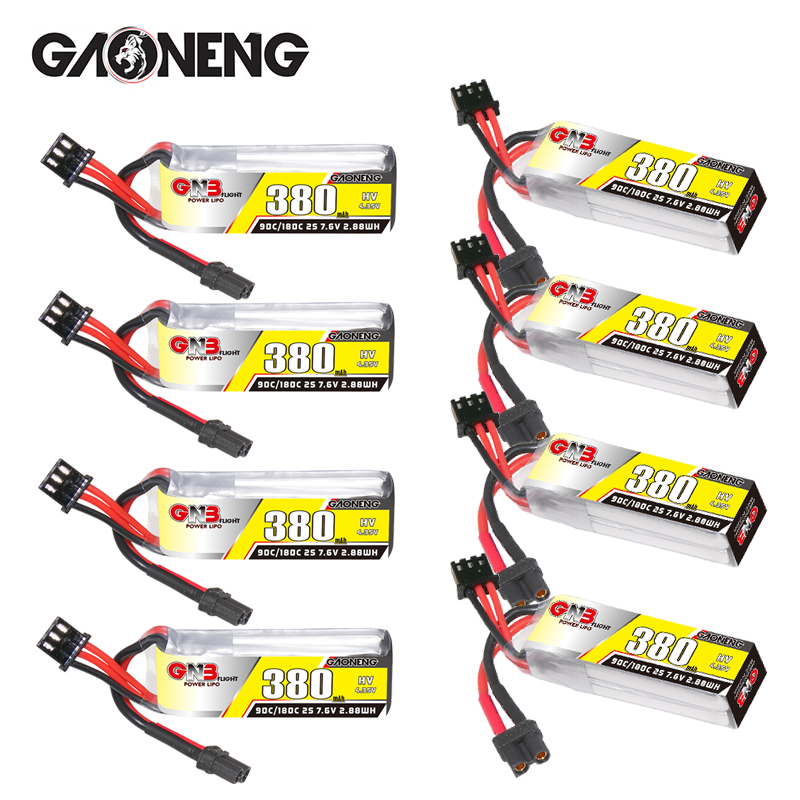 Drone Rc Race - Bateria Lipo GNB 2S 7.6V 380mAh