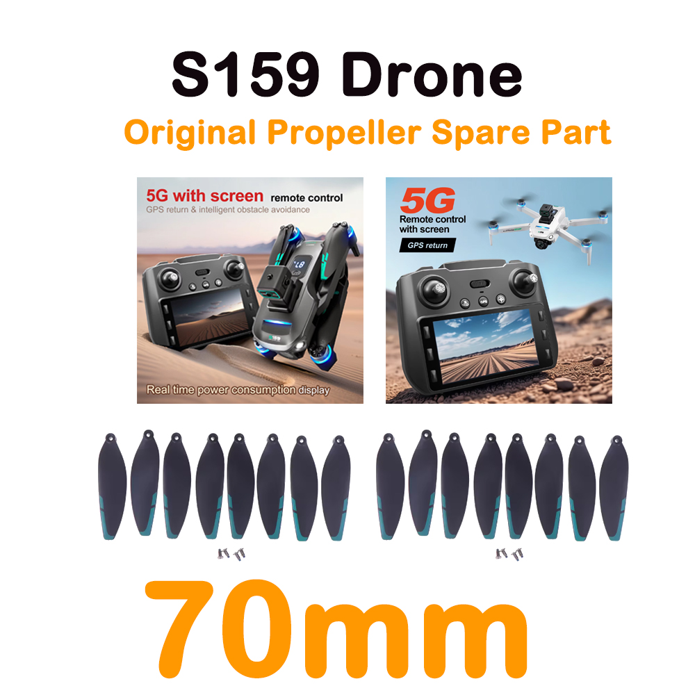 Drone Rc Gps S159 - Hélice Original S159 de 70mm A