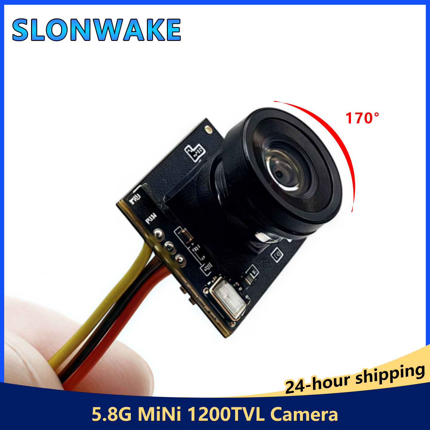 Drone Rc With Camera - Câmera FPV SLONWAKE Ultra Mini 5.8G