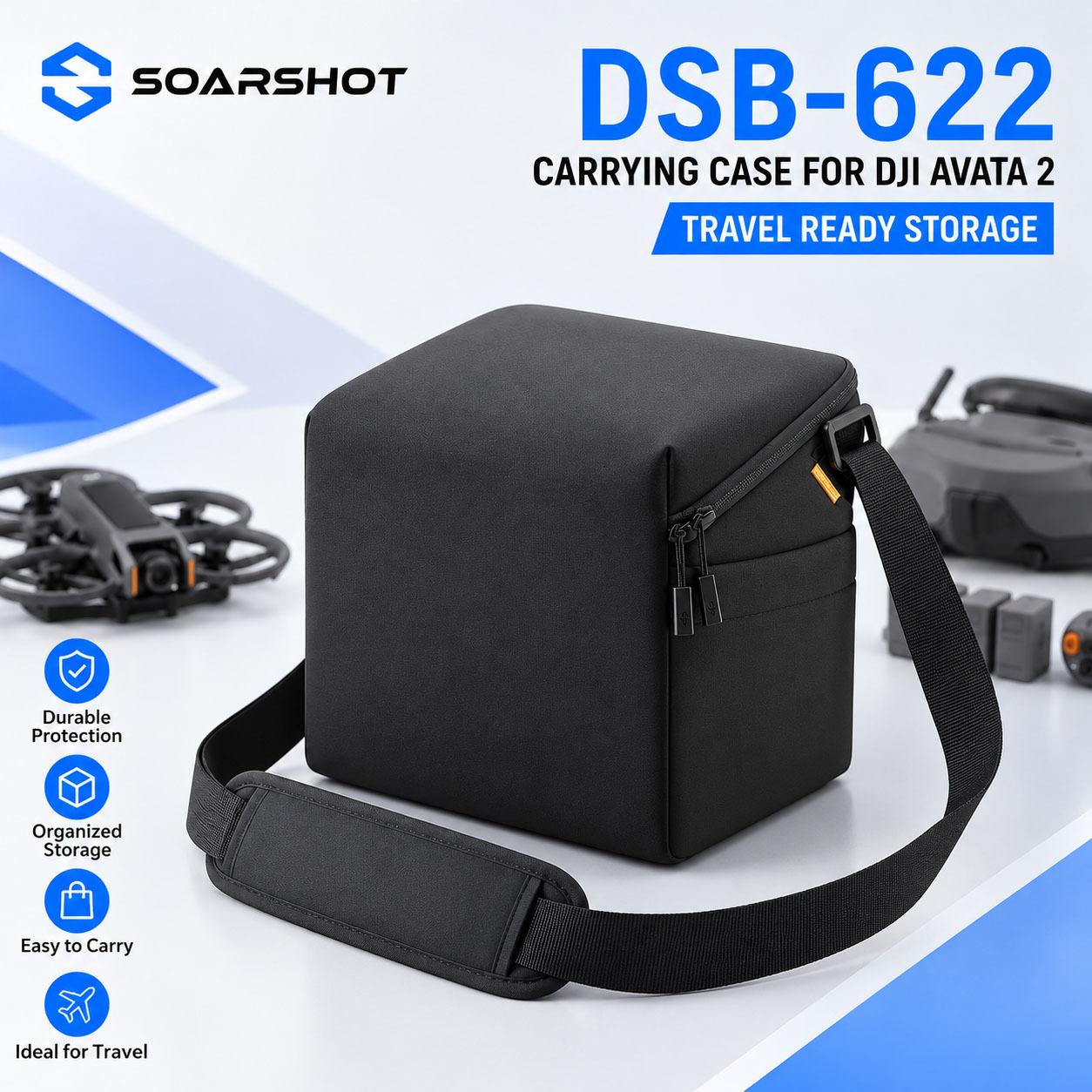 Drone Carrying Bag - Estojo de Transporte SOARSHOT para DJI