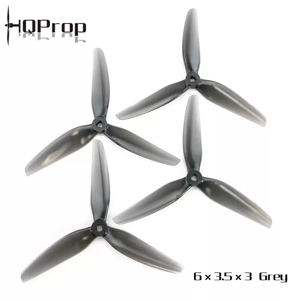 6 pares de hélices HQProp 6X3. - Drone Rc Race avaliação e preço