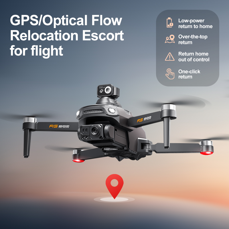 Drone RG800 MAX GPS Profission - Drone Gps Rc Tt36 avaliação e preço