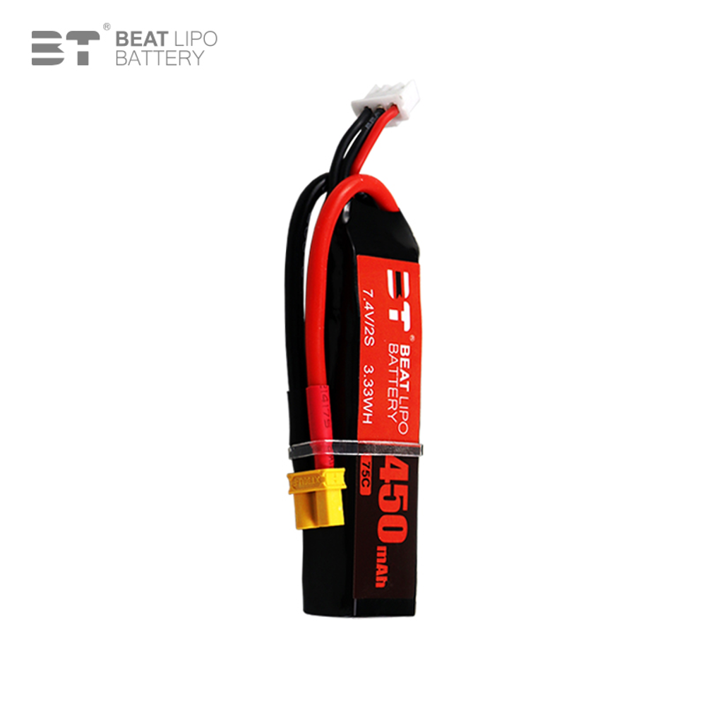 Bated 2s 7.4v 450mah 75c bater - Drone Rc Race avaliação e preço