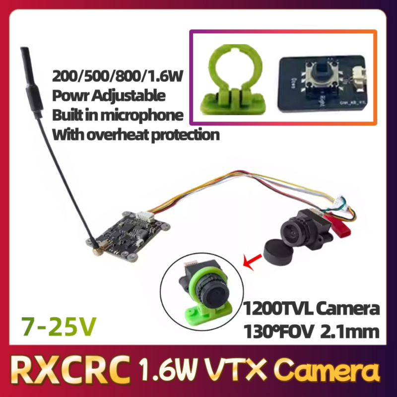 Módulo RXCRC 5.8G 48CH 1.6W VT - Rc Transmitter avaliação e preço