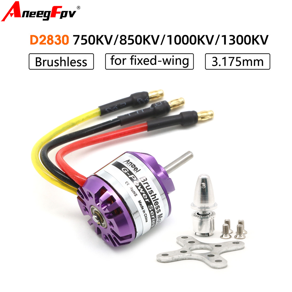 Motor sem escova D2830 1300KV  - Drone Kf Rc avaliação e preço
