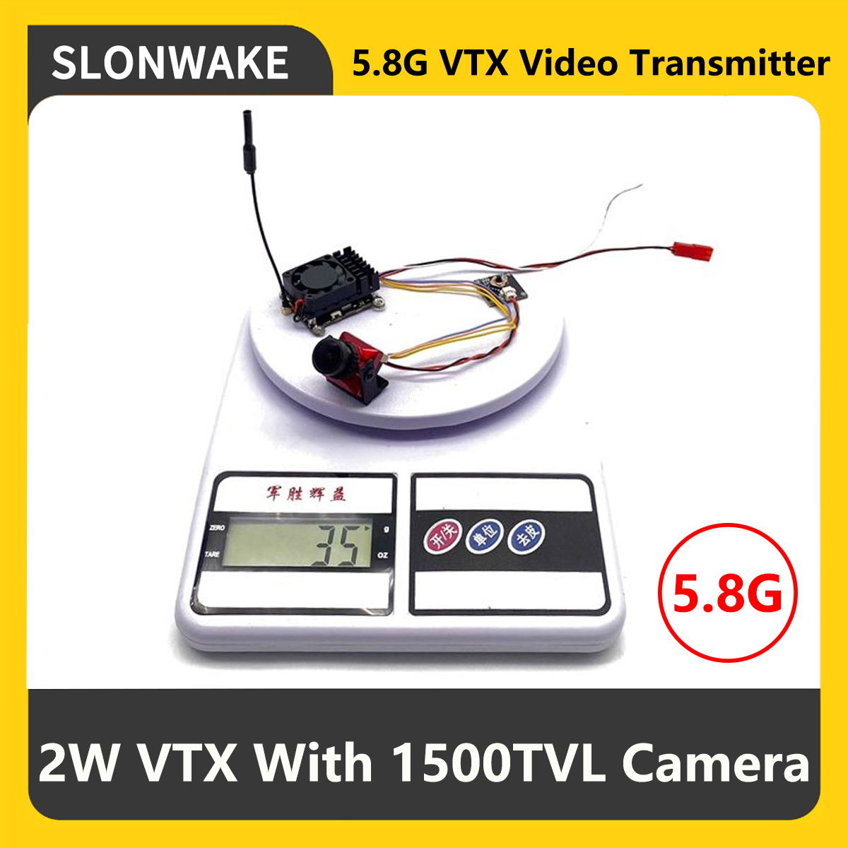 Transmissor FPV VTX SLONWAKE 5 - Drone Rc With Camera avaliação e preço