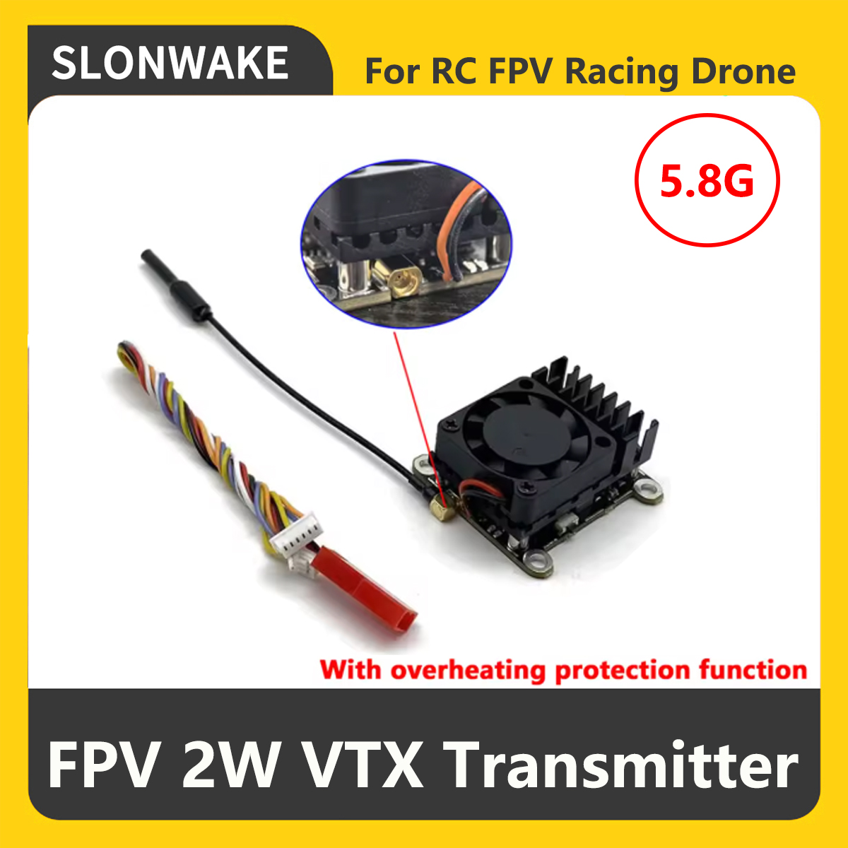 Transmissor FPV VTX SLONWAKE 5 - Drone Rc With Camera avaliação e preço