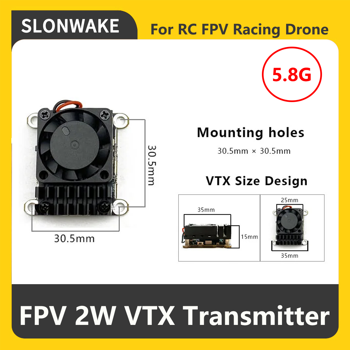 Transmissor FPV VTX SLONWAKE 5 - Drone Rc With Camera avaliação e preço