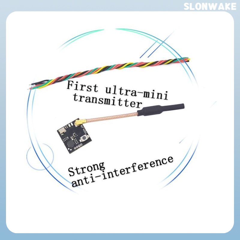 Mini transmissor fpv ajustável - Rc Transmitter avaliação e preço
