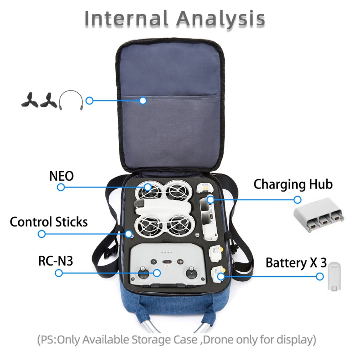 (A26M) Bolsa de Transporte Imp - Drone Carrying Bag avaliação e preço