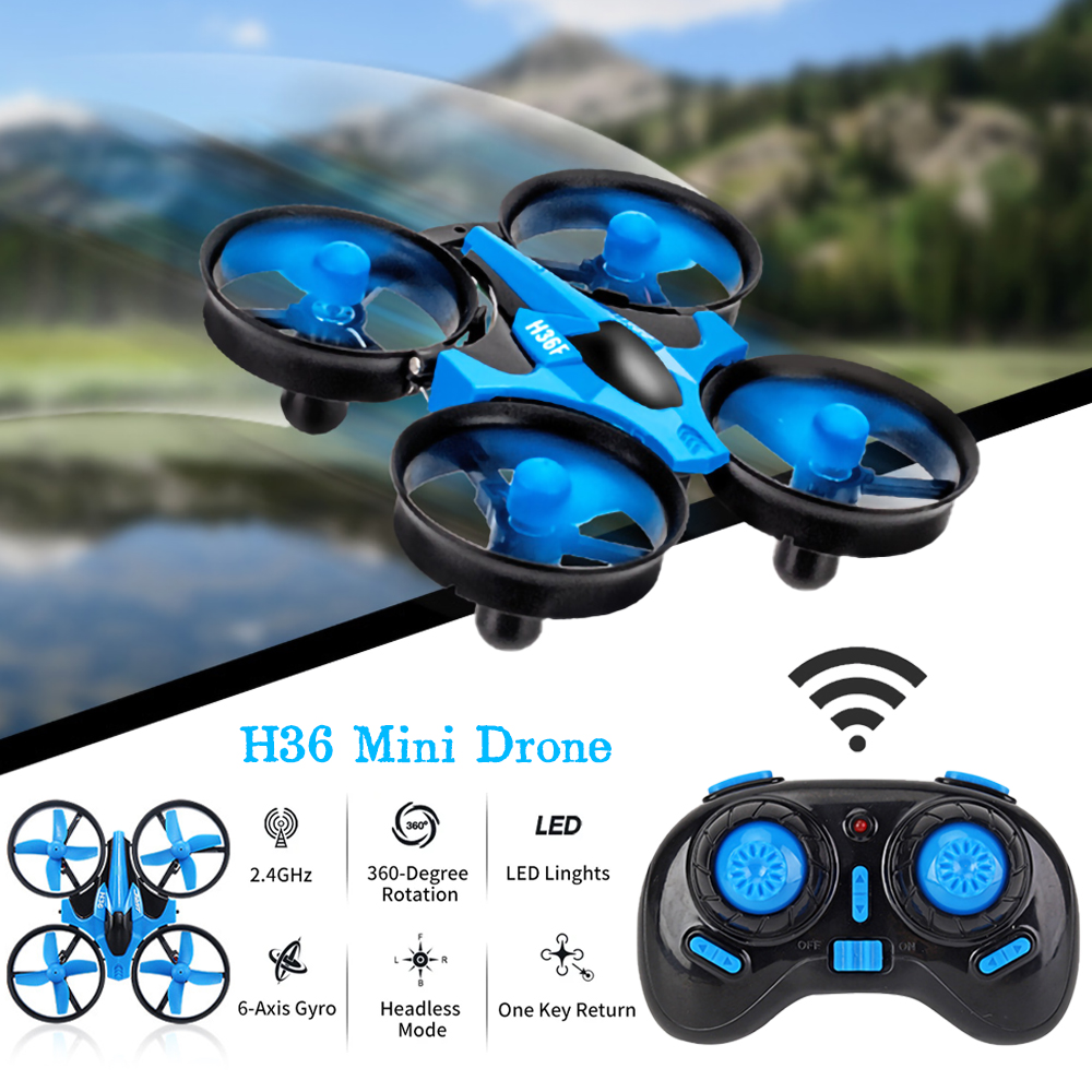 Drone Mini JJRC H36 2.4G com M - Drone Pro Rc Ufo avaliação e preço