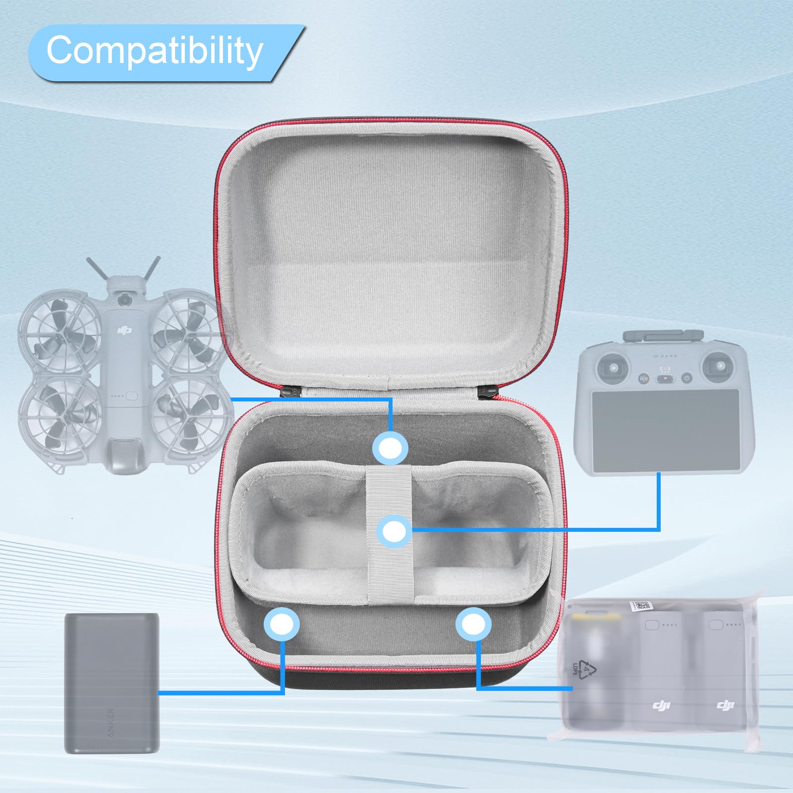 Estojo Portátil para DJI Neo 2 - Drone Carrying Bag avaliação e preço