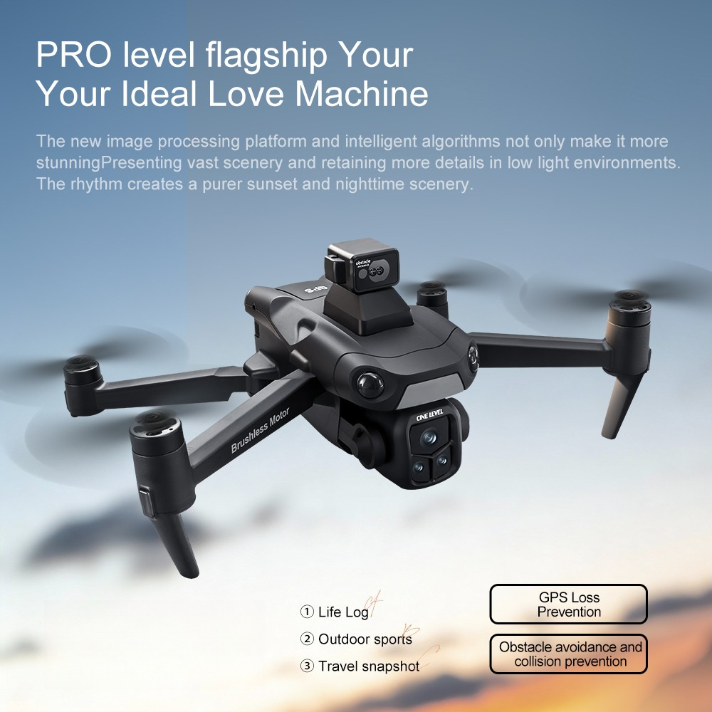 Drone GPS A1R3S Dobrável com T - Drone Gps Rc Tt36 avaliação e preço