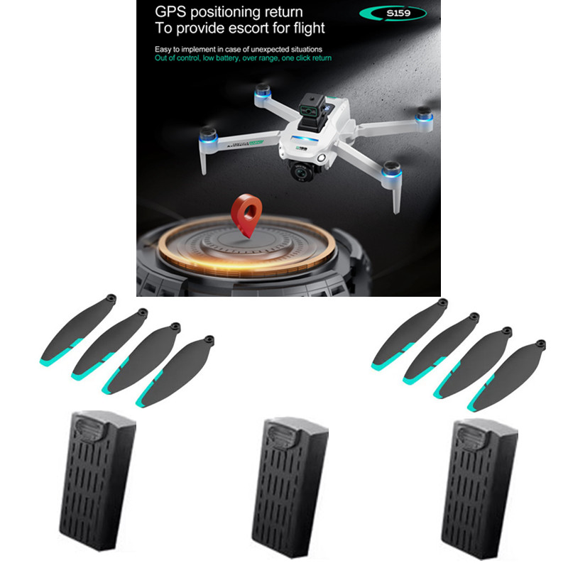 Bateria para Drone GPS S159 7. - Drone Rc Gps S159 avaliação e preço