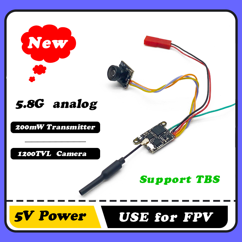 SLONWAKE 5.8G 1200TVL FPV Câme - Rc Transmitter avaliação e preço