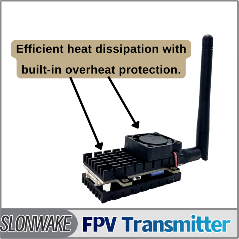 SLONWAKE 5.8G 3000mW Simulação - Rc Transmitter avaliação e preço
