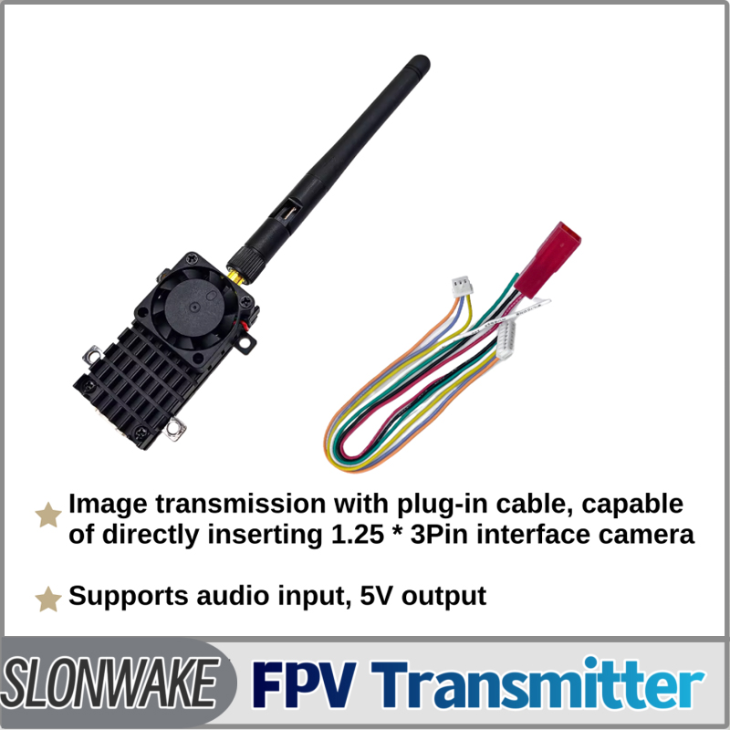 SLONWAKE 5.8G 3000mW Simulação - Rc Transmitter avaliação e preço