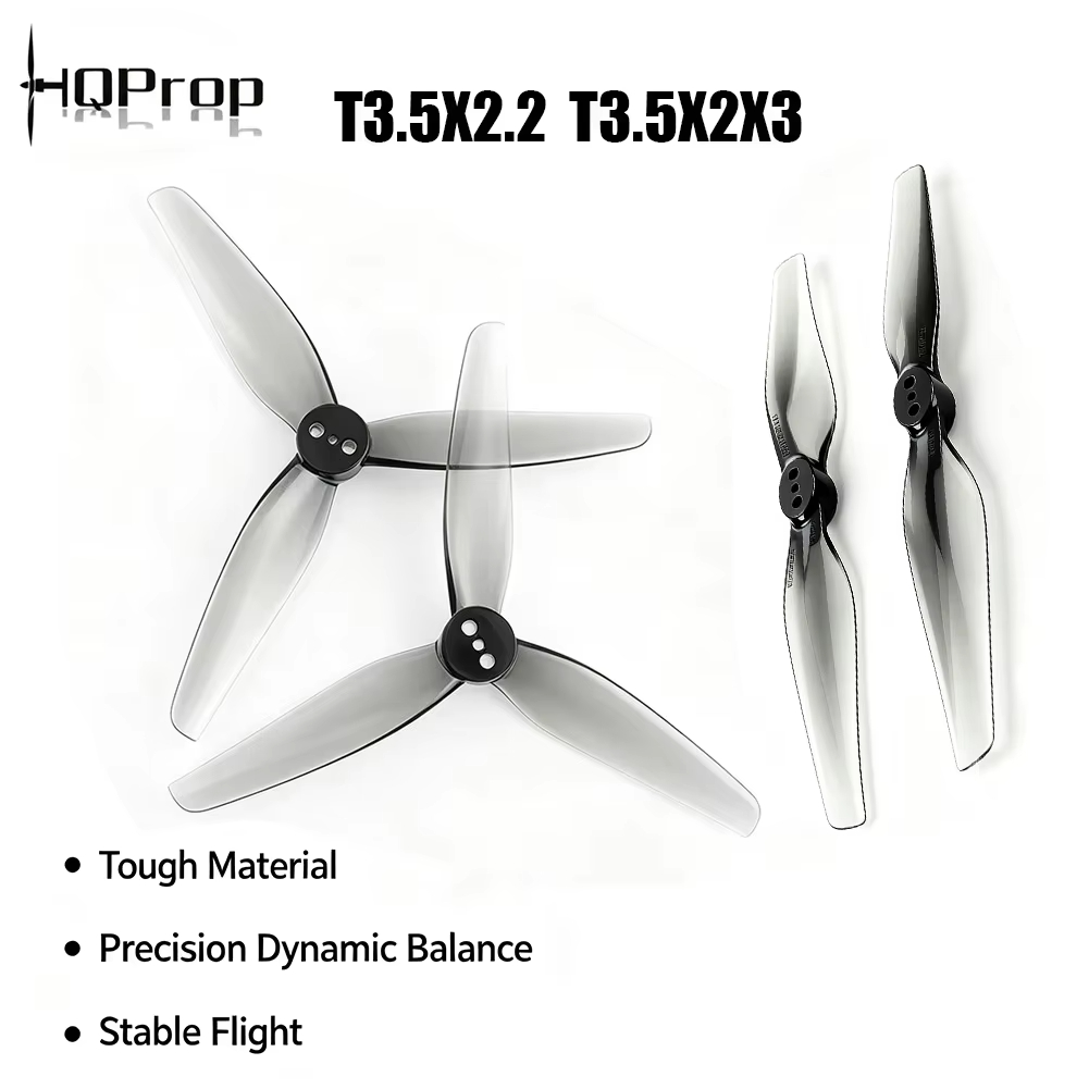 4 Pares de Hélices HQProp T3.5 - Drone Rc Race avaliação e preço