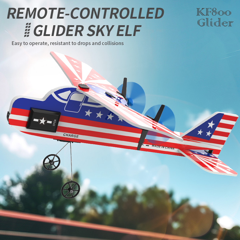 Mini avião rc 2.4g 2ch asa fix - Rc Wing Glider avaliação e preço