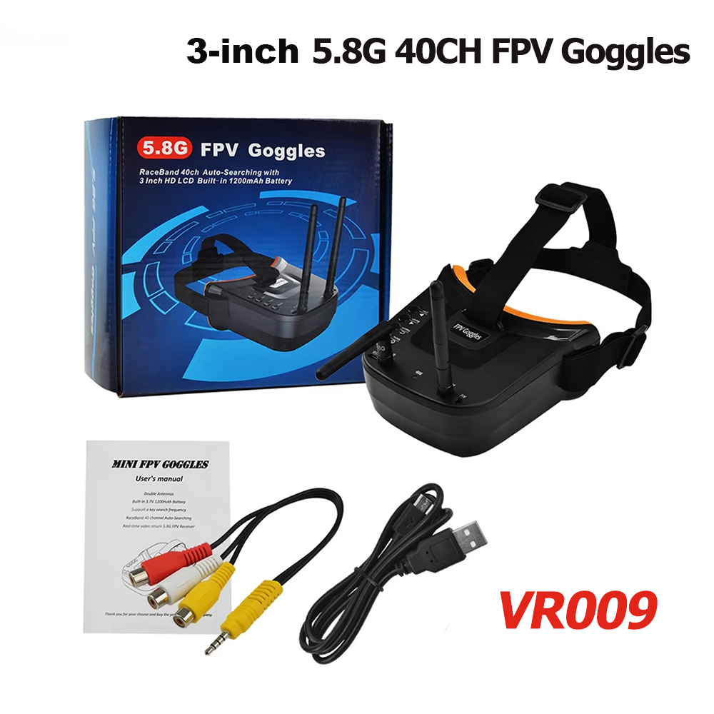 VR009 FPV Óculos de Vídeo 3 Po - Drone Rc Quadcopter Controller avaliação e preço