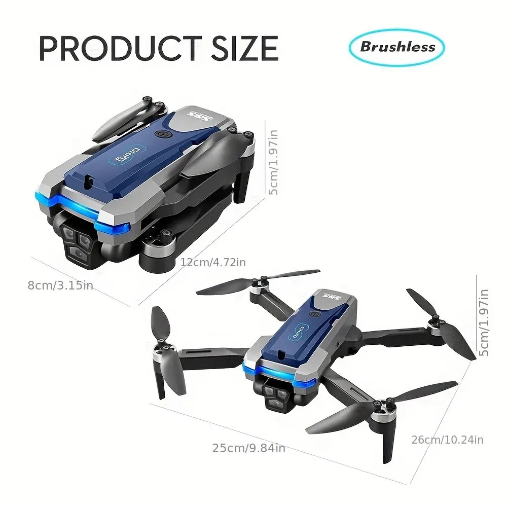 Dobrável RC S8S GPS Drone, 5G  - Drone Kf Rc avaliação e preço