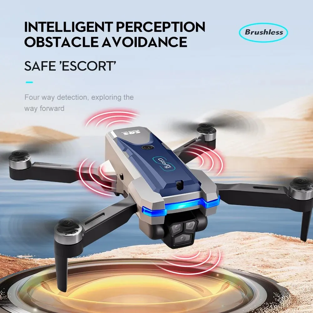 Dobrável RC S8S GPS Drone, 5G  - Drone Kf Rc avaliação e preço