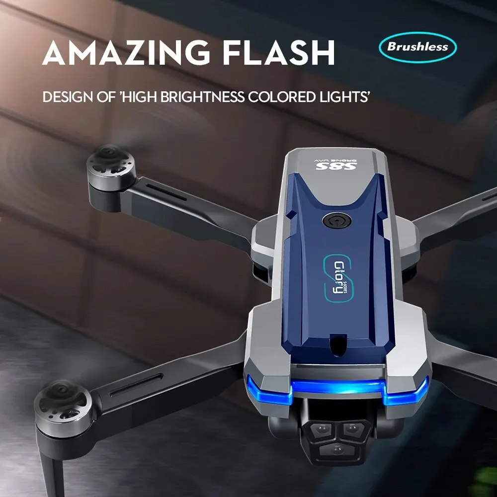 Dobrável RC S8S GPS Drone, 5G  - Drone Kf Rc avaliação e preço