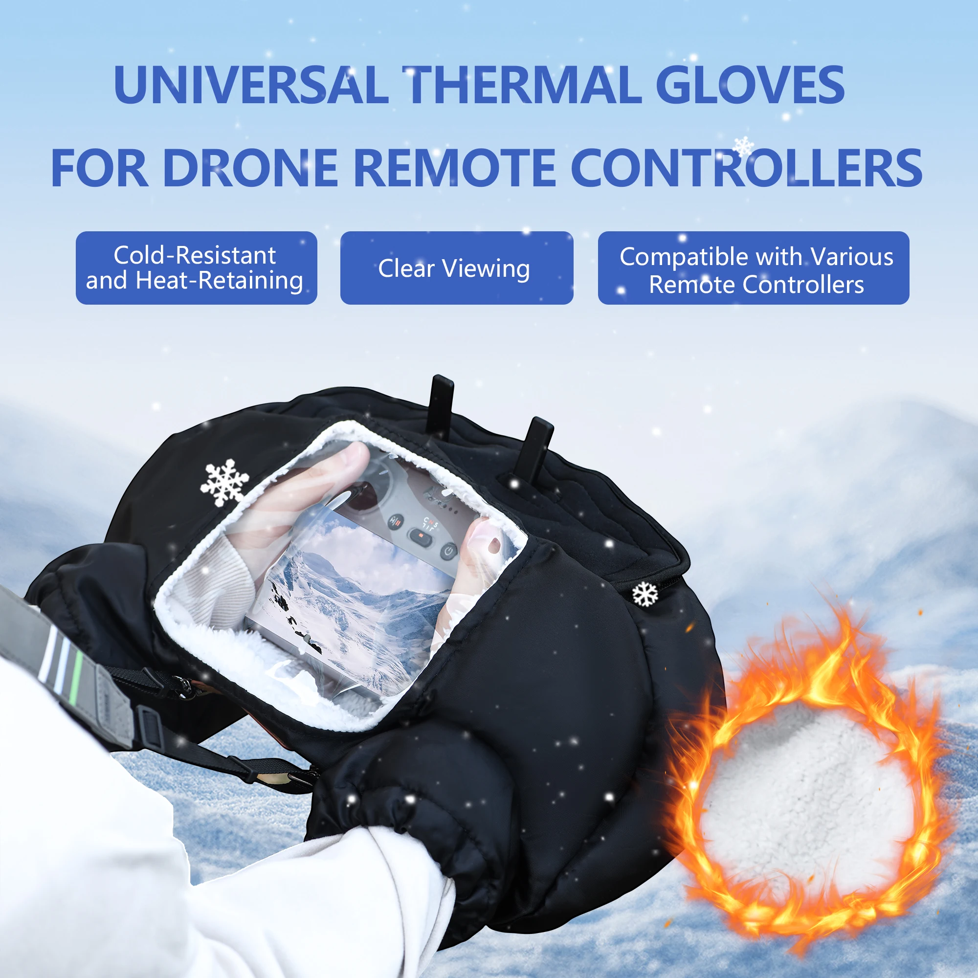 Luvas Quentes de Inverno para  - Drone Udi Rc avaliação e preço